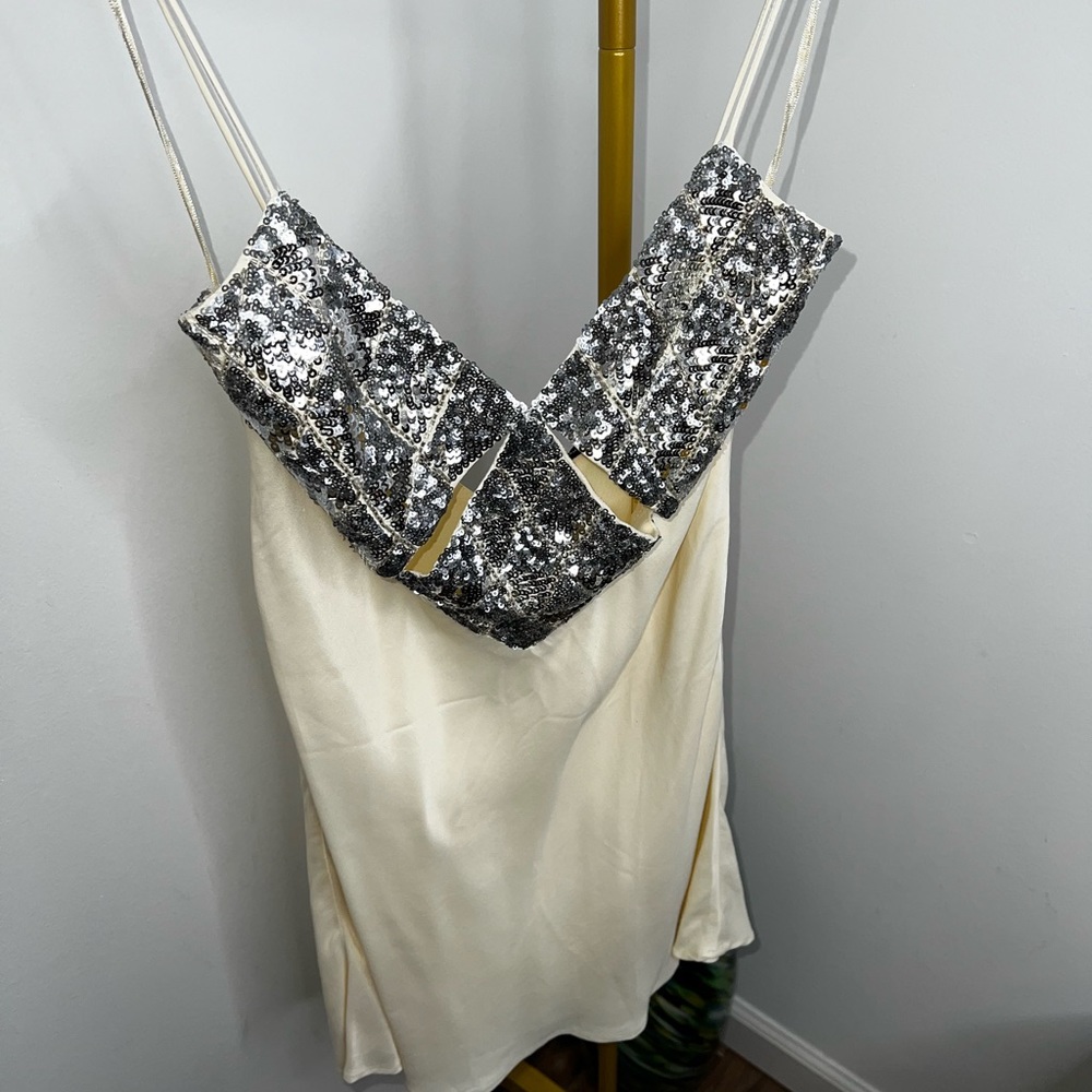 Mini Embroidered Dress
